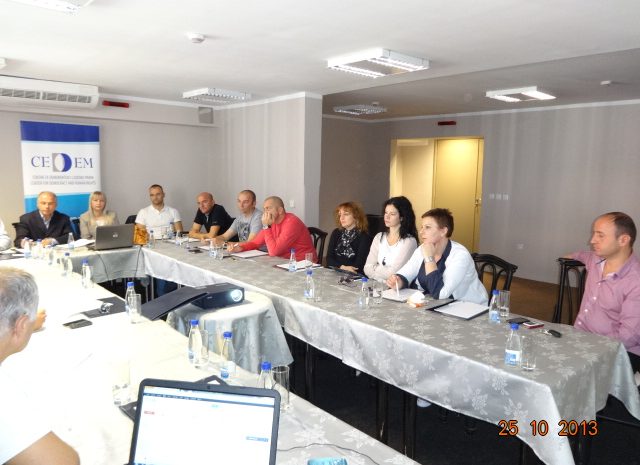 Trening za predstavnike granične policije, Uprave za zbrinjavanje izbjeglica i Kancelarije za azil