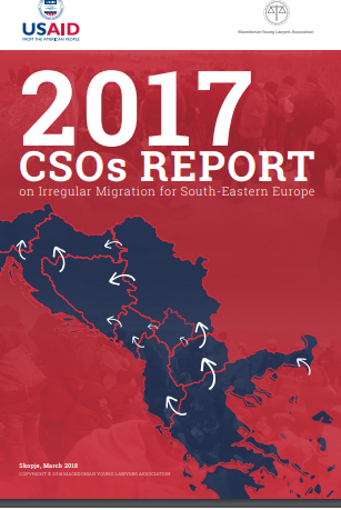  Izvještaj nevladinih organizacija o iregularnim migracijama u Jugoistočnoj Evropi za 2017. godinu