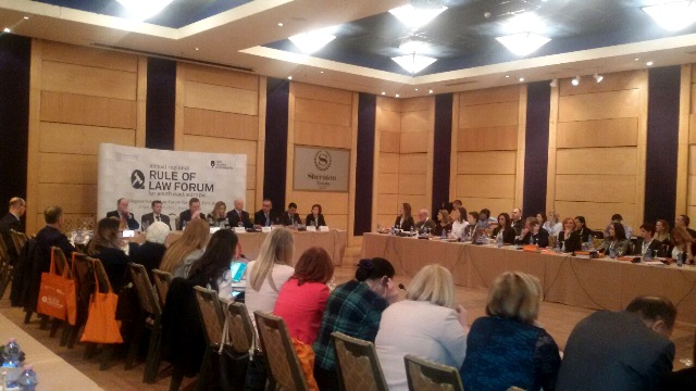 CEDEM učestvuje na Četvrtom regionalnom forumu vladavine prava za Jugoistočnu Evropu