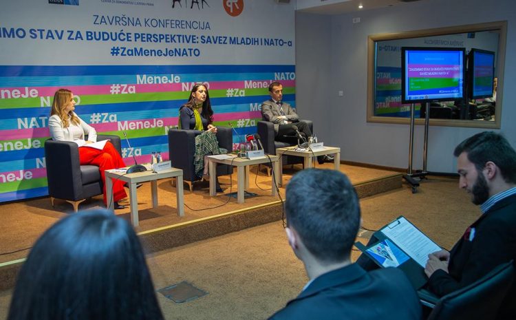 Održana završna konferencija u okviru projekta “Zauzmimo stav za buduće perspektive: savez mladih i NATO-a”