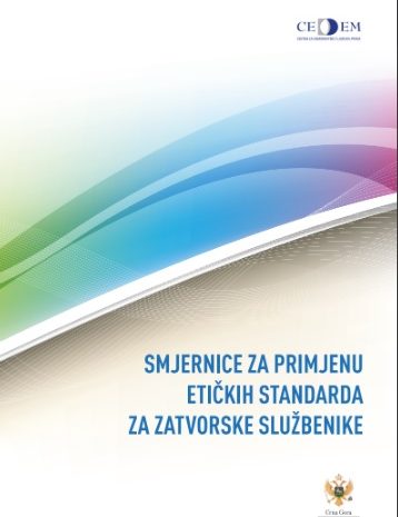  Objavljene smjernice za primjenu etičkih standarda za zatvorske službenike