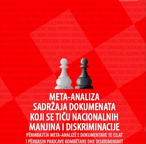 Objavljena meta-analiza sadržaja dokumenata koji se tiču manjinskih naroda i diskriminacije