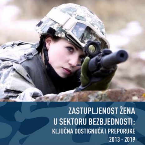  CEDEM objavio publikaciju “Zastupljenost žena u sektoru bezbjednosti: ključna dostignuća i preporuke 2013-2019”