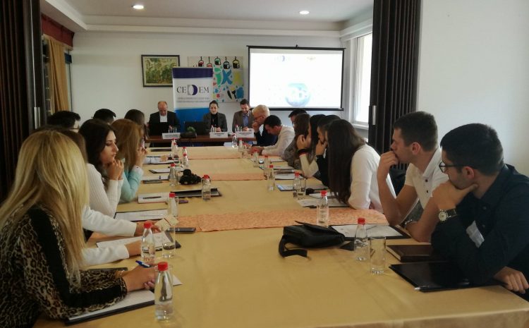 CEDEM organizovao školu “Mladi i bezbjednost”