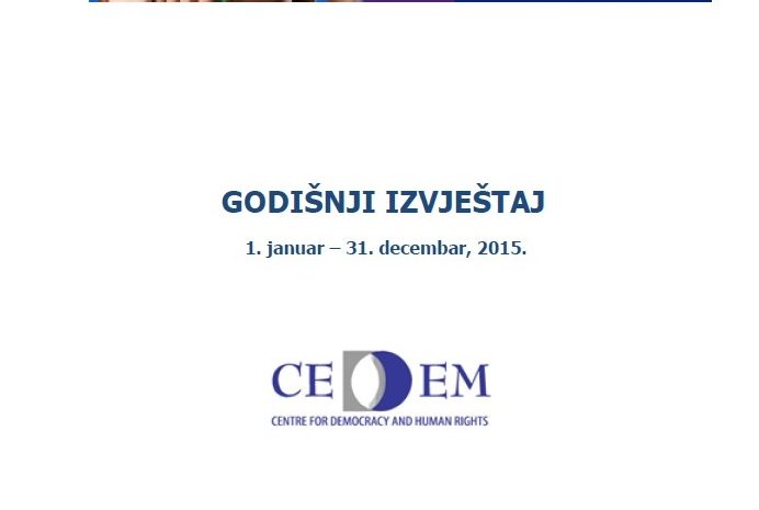  Objavljen Godišnji izvještaj za 2015. godinu