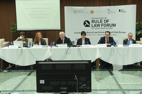 CEDEM na prvom Regionalnom forumu vladavine prava u Budvi