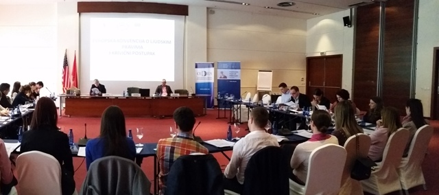 Organizovan seminar za mlade kadrove u pravosuđu