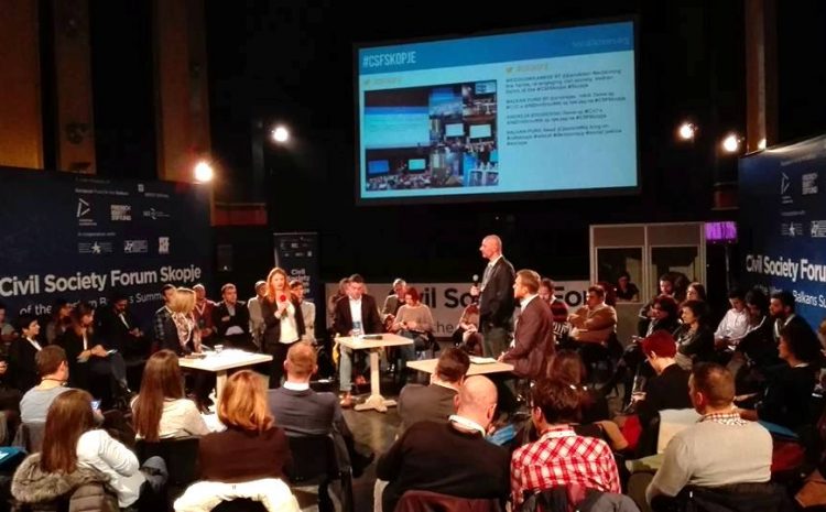 CEDEM učestvovao na Forumu civilnog društva u Skoplju