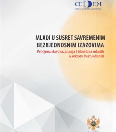  Objavljena publikacija “Mladi u susret savremenim bezbjednosnim izazovima”