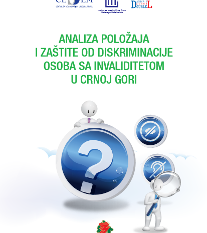 CEDEM objavio publikaciju “Analiza položaja i zaštite od diskriminacije osoba sa invaliditetom u Crnoj Gori”