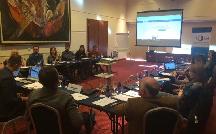 Realizovan trening za novinare i NVO aktiviste